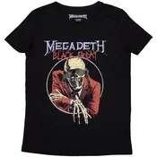 Megadeth Black Friday (Back Print) Black M Ženske Majica