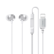 REMAX Slušalice RM-512i za iPhone Lightning, Srebrne