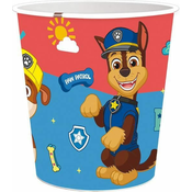 Stor KOŠ ZA SMETI PAW PATROL 5L, D.21CM, PLASTIKA, MODRA