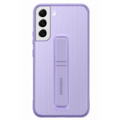 SAMSUNG Uradna torbica s stojalom za Galaxy S22 Plus, zašcitno stojalo za Samsung - barva sivke, (20717489)