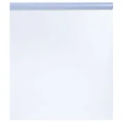 Vidaxl Folija za okna statična matirana prozorna siva 60x2000 cm PVC