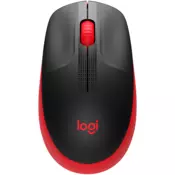 LOGITECH M190 Wireless Mouse - RED - 910-005908