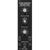 Behringer 904A Voltage Controlled Low Pass Filter Modularni sustav (Kao novo)