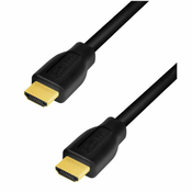 KABEL HDMI/HDMI M/M 2,0m LogiLink pozlačeni kontakti 4K/60Hz CCS (CH0101)