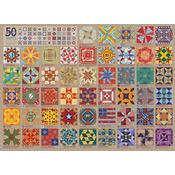 Cobble Hill - Puzzle 50 States Quilt Blocks 1000 - 1 000 kosov