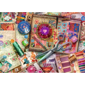 Ravensburger Puzzle Izdelava vintage oblek 1000 kosov