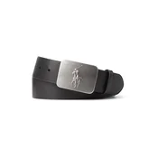 Polo Ralph Lauren Pas VACCHETTA črna