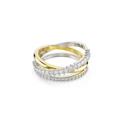 Swarovski Prstan Hyperbola  zlata / srebrna