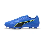 PUMA KING 20 MATCH FG/AG Football Boots Unisex, Shoes, Ultra Blue/Lime Squeeze/Black, 44