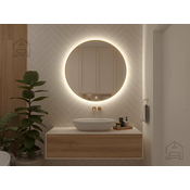 LED Ogledalo Gerbinie A - 80x80cm
