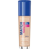 Rimmel London Match Perfection SPF20 puder 30 ml odtenek 90 Porcelain