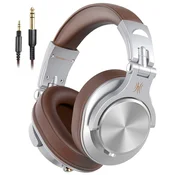 ONEODIO DJ slušalice - Fusion A71 Silver (kablovske, 3,5 mm, 6,35 mm prikljucak, Hi-Res audio) A71 SILVER