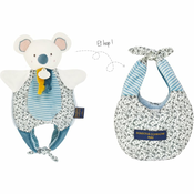 Plyšová koala na bábkové divadlo Doudou Amusette 3v1 Doudou et Compagnie modrá 30 cm od 0 mes DC3826