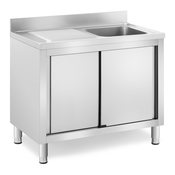 Enota za komercialno korito – 1 umivalnik – Royal Catering – – 400 x 400 x 240 mm