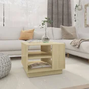 Stolic za kavu boja hrasta sonome 55x55x43 cm konstruirano drvo