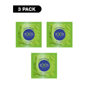 EXS Glow - veganski svijetleci kondom (3 komada)
