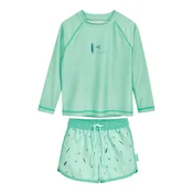 PLAYSHOES UV-zaščita Surf Palme mornarska/turkizna/kraljevo modra/bela
