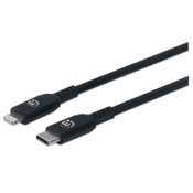 Kabel MANHATTAN Charge & Sync, USB-C PD (M) na Lightning (M), MFi, 1.8m