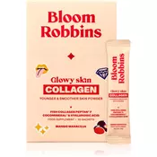 Bloom Robbins Glowy skin COLLAGEN YOUNGER & SMOOTHER SKIN POWDER prašek za lep obraz okus Mango Maracuja 30 kos