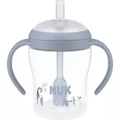 NUK Perfect Match Penguin steklenička s slamico 8m+ 150 ml