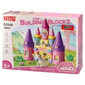 Feelo Kocke za decu Zamak, 43 dela