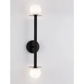 PIELO ZIDNA LAMPA G9 /IP20/CRNA 2X NL9043317