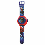 Lexibook Spider-Man Digital Projection Watch, Djecji sat, 3 godin(a), Plavo, Crveno