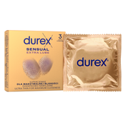 shumee Kondomi Sensual Extra Lube z dodatnim lubrikantom, 3 kos