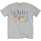 The Beatles White Album Back (Back Print) Grey L Majica