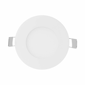 V-TAC LED vgradni panel z napajalnikom, 3W, 130lm, okrogel Farba svetla: Dnevna bela
