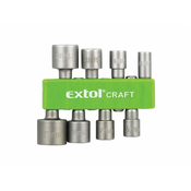 Extol Craft Vtična glava v vrtalnik, nastavljeno 8ks, 5-13mm