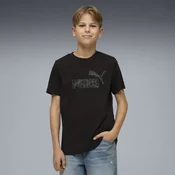 PUMA Essentials Camo Tee Youth, Clothing, Black, 15-16Y
