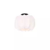 Japandi stropna svetilka bela 25 cm - Madleine