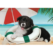 Clementoni Sunny Beach Puzzle 104 kosov