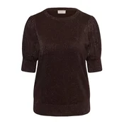 KAFFE CURVE Pulover Regitta mokka