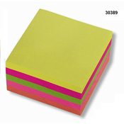 Samolepilna blazinica 76x76mm 5 neonskih barv 5x80 listov