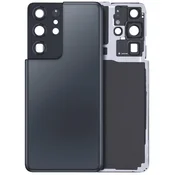 Zaščitni ovitek HQ PREMIUM za Samsung Galaxy S21 Ultra (mornarsko moder)