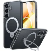Premium maska Torras Ostand Spin za Samsung Galaxy S25 Plus - clear
