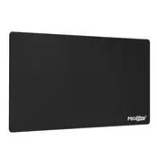 OEM Max excell, XXL 800x300mm podloga za miško in tipkovnico z gladko površino in nedrsečo podlago, Črna, (5000185066)
