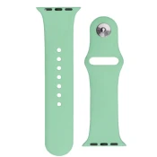 BStrap Silicone pašček za Apple Watch 42/44/45mm, light green