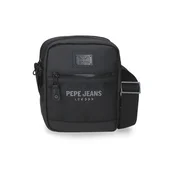Pepe jeans durham muška torba na rame - crna ( 72.955.41 )