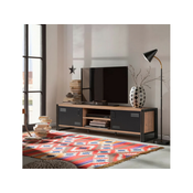 Hanah home TV komoda Cosmo Rex bež-crna