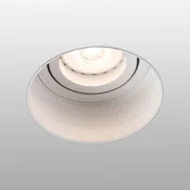 FARO BARCELONA Vgradni reflektor Hyde z enim žarilom, okrogel, z možnostjo nagiba, bel - Hodnik - Sodobni - Kovina