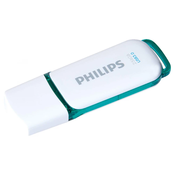 Philips USB 3.0 256GB Snow Edition USB memorija, bijela/zelena