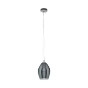 Eglo 39564 - Lestenec na vrvici ESTANYS 1xE27/60W/230V