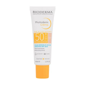 BIODERMA Photoderm Cream SPF50+ vlažilna in obarvana krema za zaščito pred soncem za obraz 40 ml Odtenek light unisex