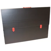 Torba-kofer pp-tvrdi 750x530x40mm Ri.Plast 6353754213 crna/sort rucka