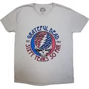 Grateful Dead Majica Stealie 60 Unisex Grey 2XL