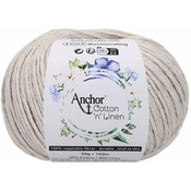 Anchor Cotton n Linen 00006 Mist Kvačkanje preje