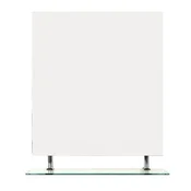 SAPHO Ogledalo WEGA s Police 80x80cm Krom - Odporno proti Koroziji